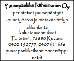 Puusepänliike Ikäheimonen Oy logo